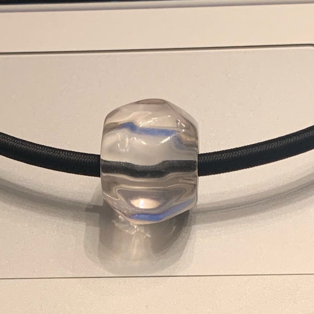***ZSISKA large clear bead to add on your own necklace w/complimentary gift bag